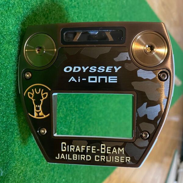 新品同様 オデッセイ AI-ONE ジラフビーム ジェイルバード クルーザー 中尺 38インチ