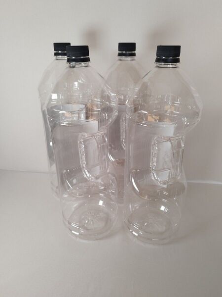 ウイスキー4L 空の ペットボトル4本 ガーデニング プランター 防災用品