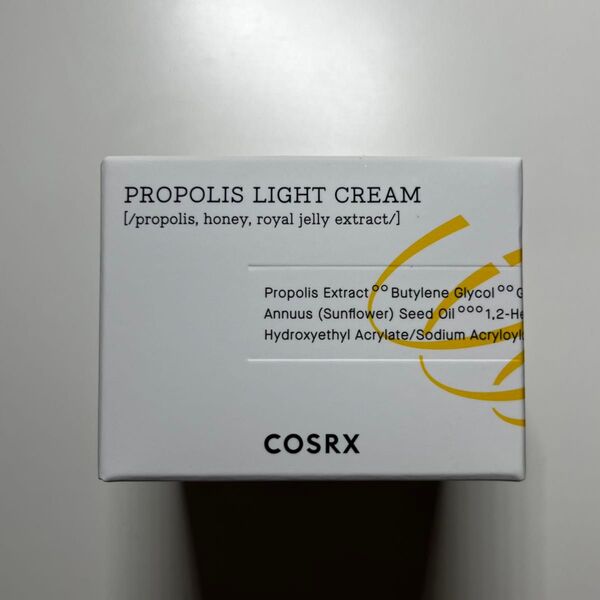 COSRX PROPOLIS LIGHT CREAM プロポリスライトクリーム