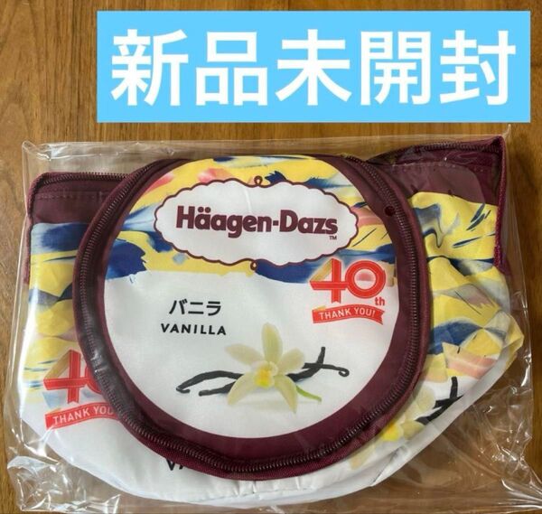 新品未使用 ハーゲンダッツ 40周年記念 保冷バッグ