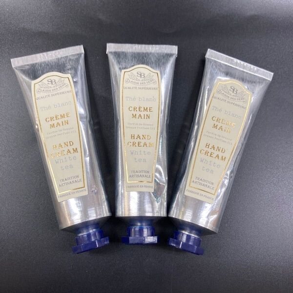 サンタールエボーテ ハンドクリーム ホワイトティー 30ml 3本