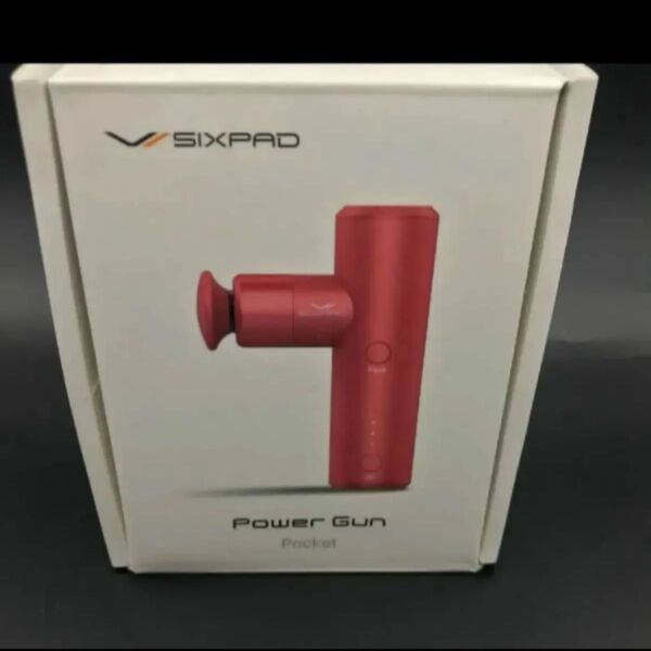 シックスパッド パワーガンポケット SIXPAD Power Gun Pocket SE-BP-01Aレッド