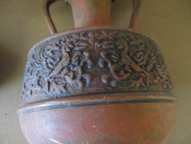 銅製品　花瓶　古美術品　時代品　骨董品　レトロ　オブジェ　2個セット＊T15_画像9