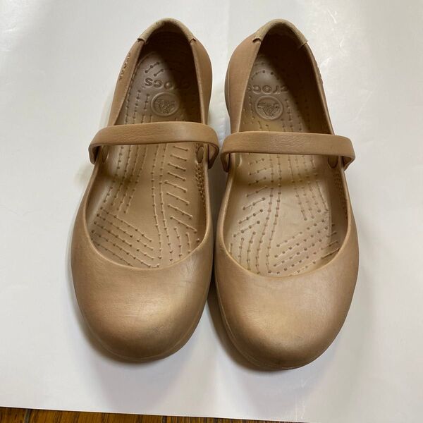 Crocs クロックス アリスワーク シャンパンゴールドW5