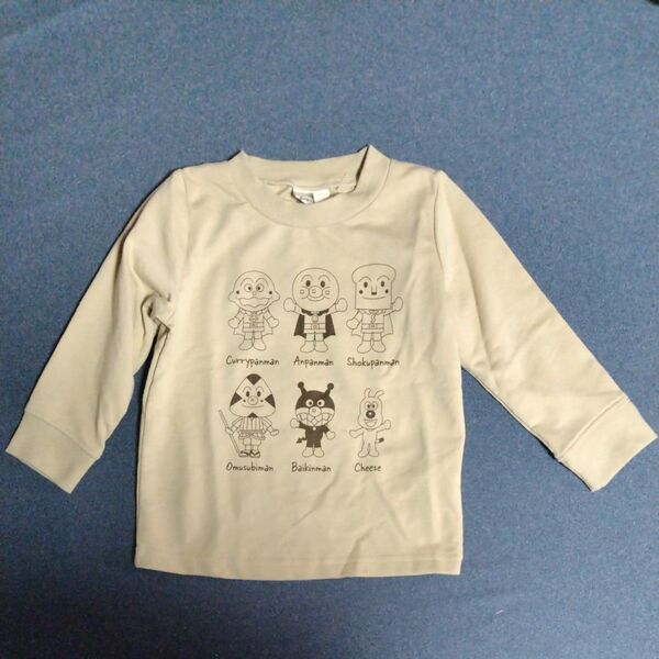 長袖Tシャツ(薄手トレーナー) 90サイズ アンパンマン キャラクター 男の子やなせたかし