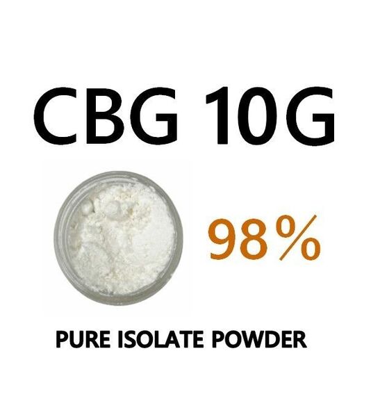 【10G】CBG アイソレート クリスタルパウダー CBD / CBN / CBG