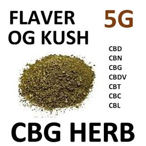5グラム CBG ハーブ テルペン OG KUSH 添加