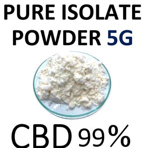 【5G 高純度 99%】CBD アイソレート クリスタル パウダー CBD CBN CBG