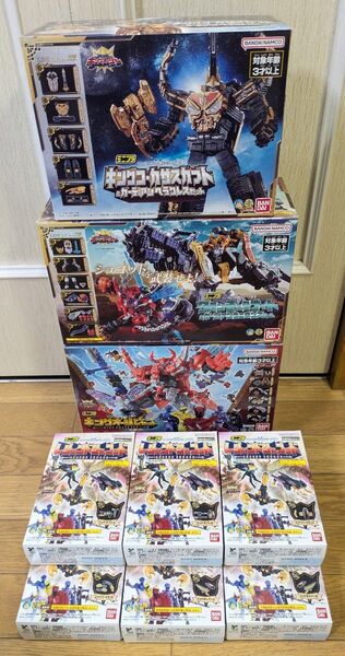 ミニプラ キングオージャー フルセット 未開封 ゴッドキングオージャー 食玩