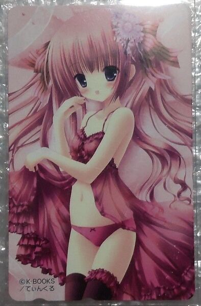 てぃんかーべる C78 K-BOOKS 抱き枕カバー 特典テレカ てぃんくる コミケ105 Comic1