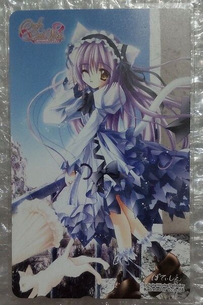Cafe Little Wish オフィシャル通販 特典テレカ てぃんかーべる ぱてぃしえ てぃんくる コミケ105