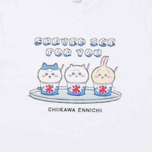 ちいかわ縁日 tシャツ かき氷 お台場冒険王 フジテレビ 2023 ハチワレ ウサギ 新品 未開封 ワンサイズ ★同梱で200円引