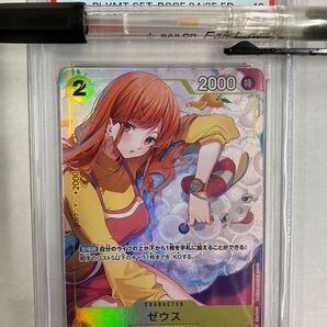 ワンピースカード バンダイフェス ゼウス ナミ プロモ PSA10