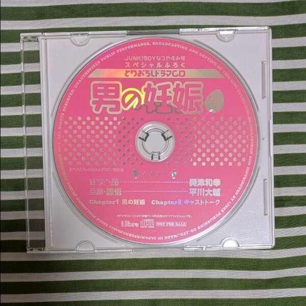 男の妊娠 JUNK!BOY 2013 なつやすみ号 スペシャルふろく とりおろしドラマCD