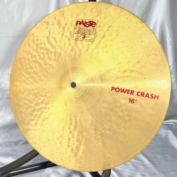 良好 PAiSTE 2002 power crash 16” 1217g パイステ 割れなし