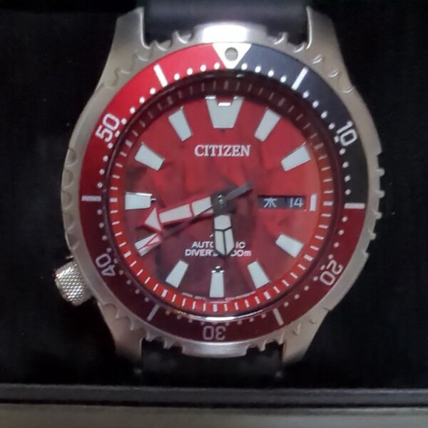 シチズン Citizen NY0080-21Z プロマスターメカニカルダイバー ゴジラS.Pシンギュラポイント RED限定500本