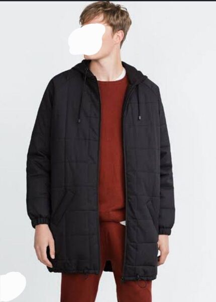 zara ジップダウンパーカー M ブラック amazon h&m ユニクロ アローズ ships 無印 uniqlo