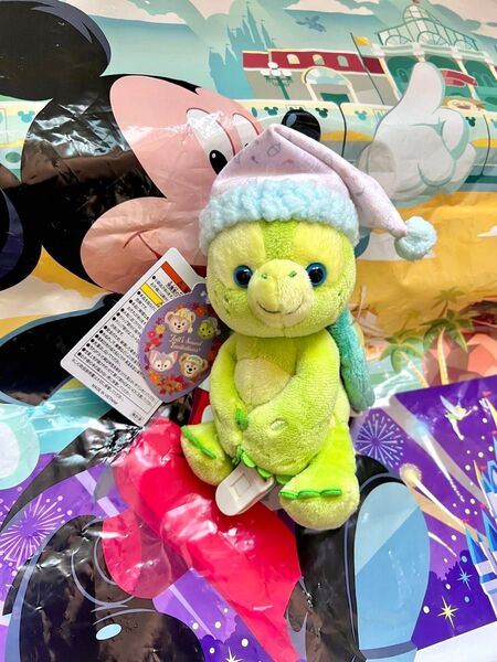 TDS★ディズニーシー☆ダッフィー&フレンズ フォールズサウンドインビテーション オルメル肩のせぬいぐるみ★TDR