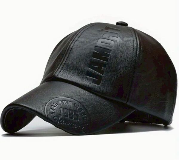 キャップ 帽子 革製品 レザー
