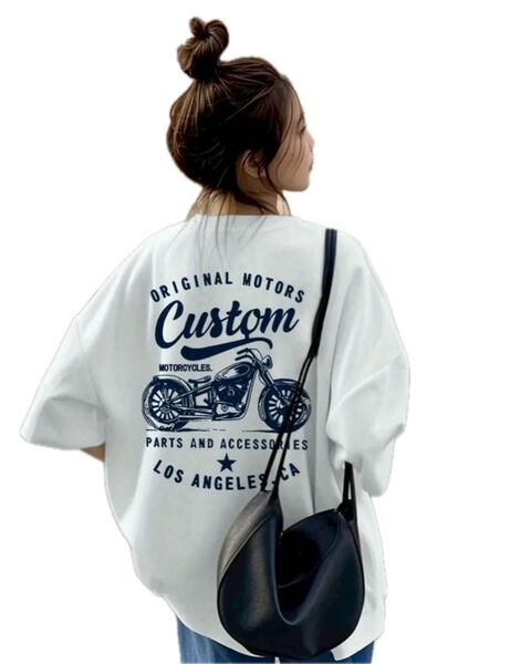 Tシャツ 半袖Tシャツ クルーネック トップス プリントTシャツ