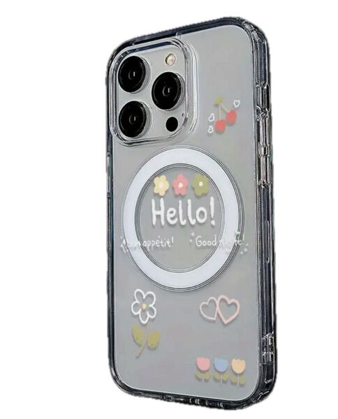 iPhone16、15、14、13、12、11Pro Max Plus Magsafe ワイヤレス充電 スマホケース クリアケース