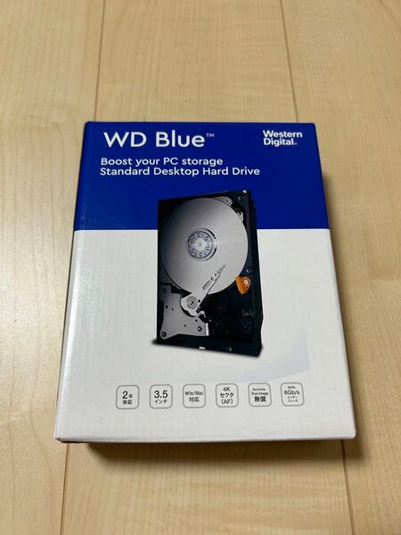 新品未開封 WESTERN DIGITAL 3.5インチHDD 8TB WD80EAAZ WD BLUE