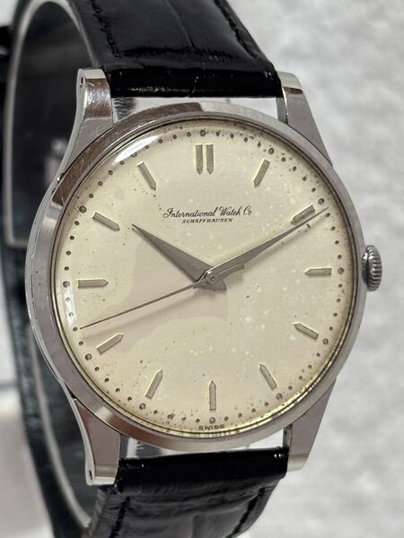 IWC シャフハウゼン 手巻き 文字盤:ホワイト【動作状況:良好】メンズモデル