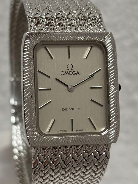 【美品】OMEGA オメガ デビル 手巻き【511.0503】cal.625 文字盤:シルバー【動作状況:良好】メンズモデル