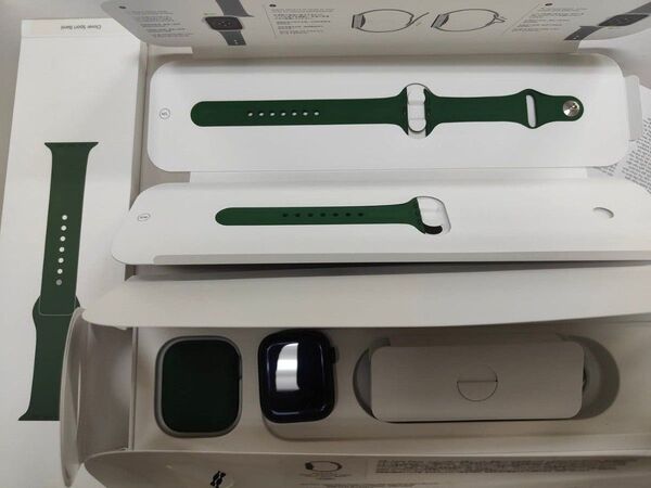 Apple Watch Series 7 41mm Cellular グリーン★中古品