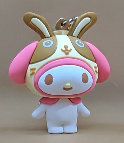 My Melody KUROMI ×宇佐美 立体ラバーキーホルダー