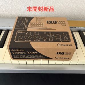 未開封新品 即日発送 Steinberg IXO22 B/ブラック 24ビット/192kHz USB オーディオインターフェース