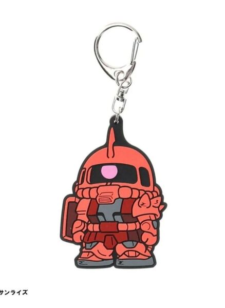 STRICT-G『機動戦士ガンダム』シャア専用ザク ラバーキーホルダー