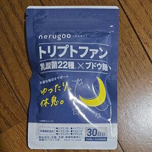 nerugoo ネルグー トリプトファン 乳酸菌22種×ブドウ糖 30日分