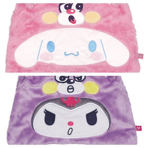 【2個】マイメロ クロミ ミニボアトートバッグ サンリオ Sanrio kuromi my melody トートバッグ 限定品