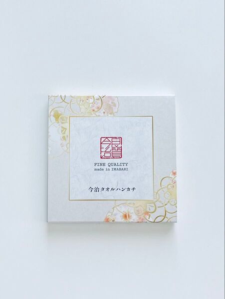 今治タオルハンカチ 外箱あり 25cm×12cm ふんわり タオルハンカチ 日本製 Fine Quality