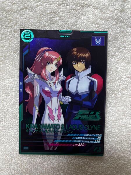 ガンダム アーセナルベース キラ・ヤマト&ラクス・クライン パラレル 箔押し プロモ