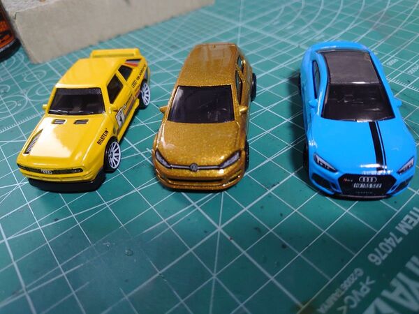 Audi RS 5coupe/Volkswagen Golf Mk7/'84 Audi Sport quattro 3台セット