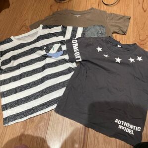 120センチ Tシャツ3枚セット