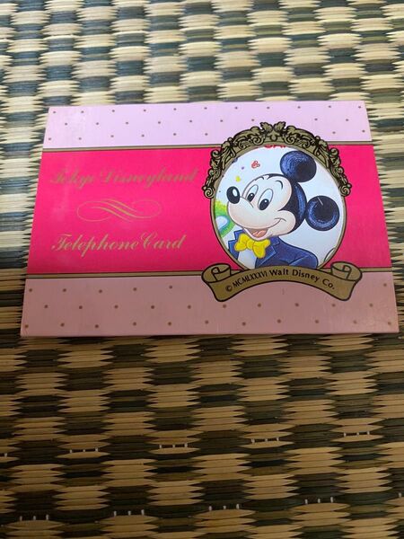 東京ディズニーランド テレフォンカード ミッキーマウス 未使用