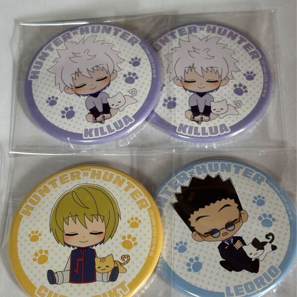 HUNTER × HUNTER 缶バッジ AnimeJapan クラピカ キルア レオリオ