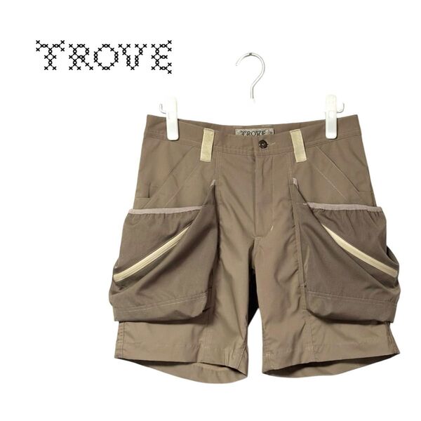 【美品】TROVE x 岡部文彦 / BIG POCKET SHORTS
