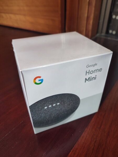 Google Home Mini スマートスピーカー チャコール 未使用