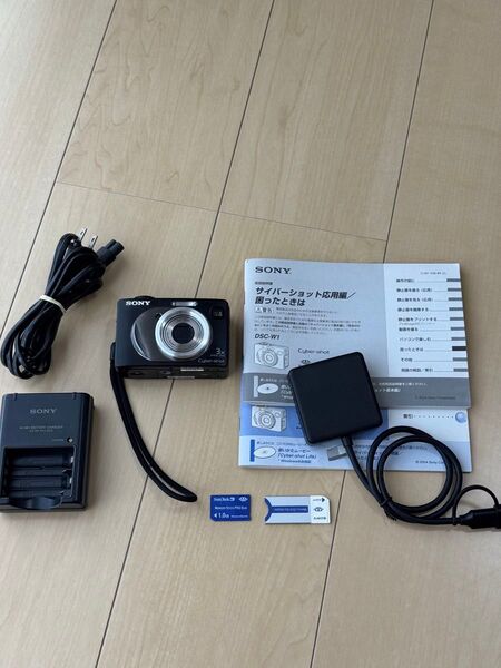 美品 SONY ソニー CYBER SHOT DSC-W1 Black