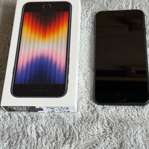 iPhoneSE3 第三世代 ミッドナイト SIMフリー