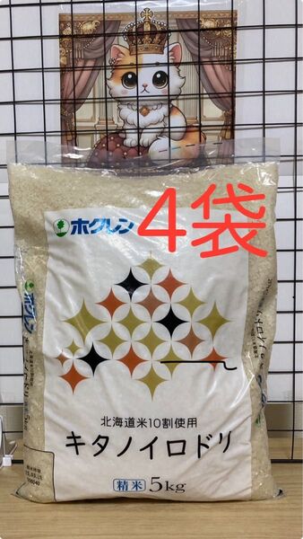 北海道産 ブレンド米 5kg×4袋 白米 ホクレン