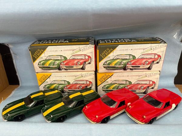 1/43 トミカ ダンディ ロータス ヨーロッパ ガリバー特注 レッド&グリーン