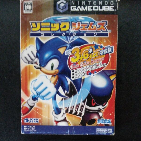 【GC】 ソフト○ソニック ジェムズ コレクション○ゲームキューブソフト