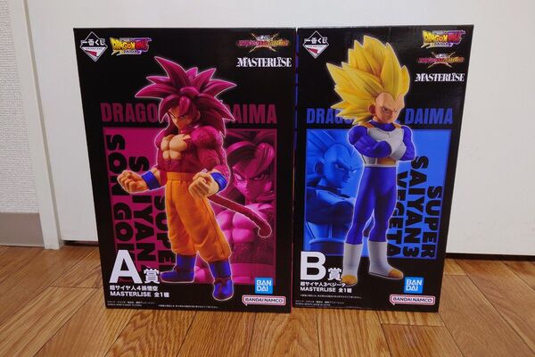 一番くじ ドラゴンボール MASTERLISE フィギュア 2体セット 悟空 ベジータ