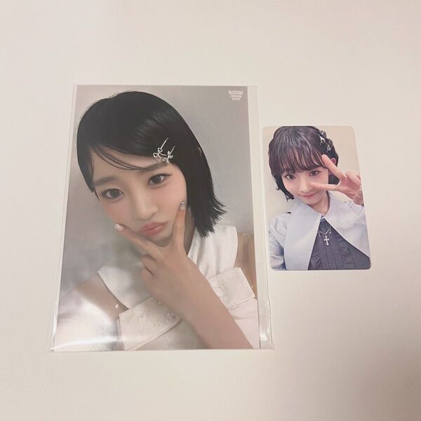 ME:I 飯田栞月 トレカ フォトプリント KCON JAPAN 2025 FC