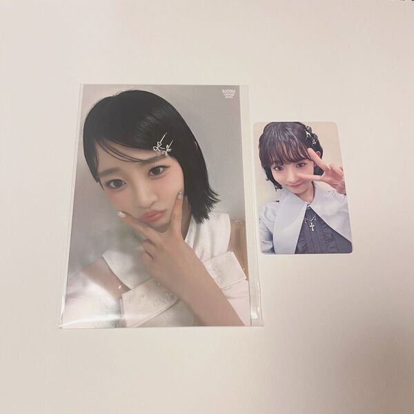 ME:I 飯田栞月 トレカ フォトプリント KCON JAPAN 2025 FC